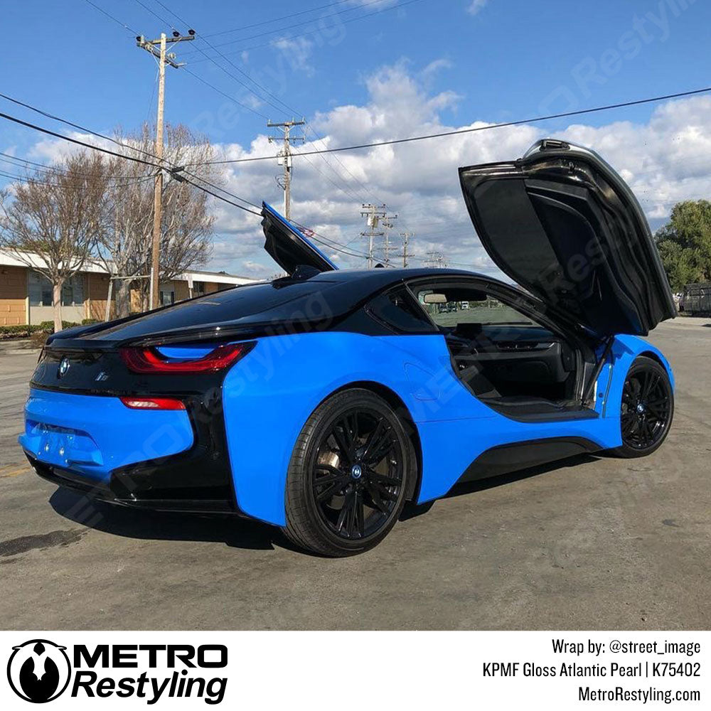 Gloss Atlantic Pearl Car Wrap