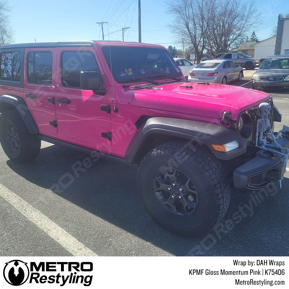 pink jeep wrangler wrap