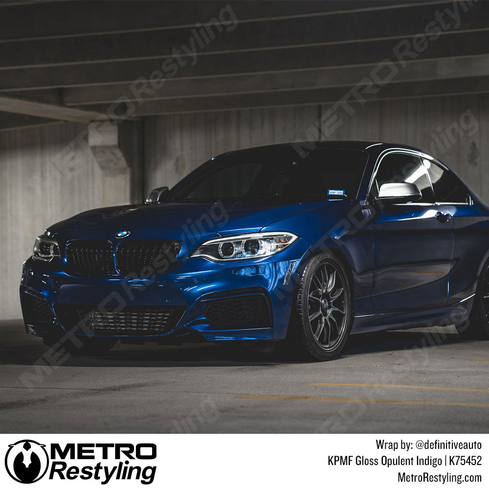 Gloss Opulent Indigo Vinyl Wrap