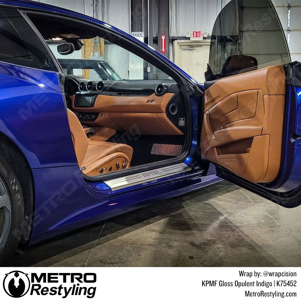Gloss Opulent Indigo Vinyl Wrap