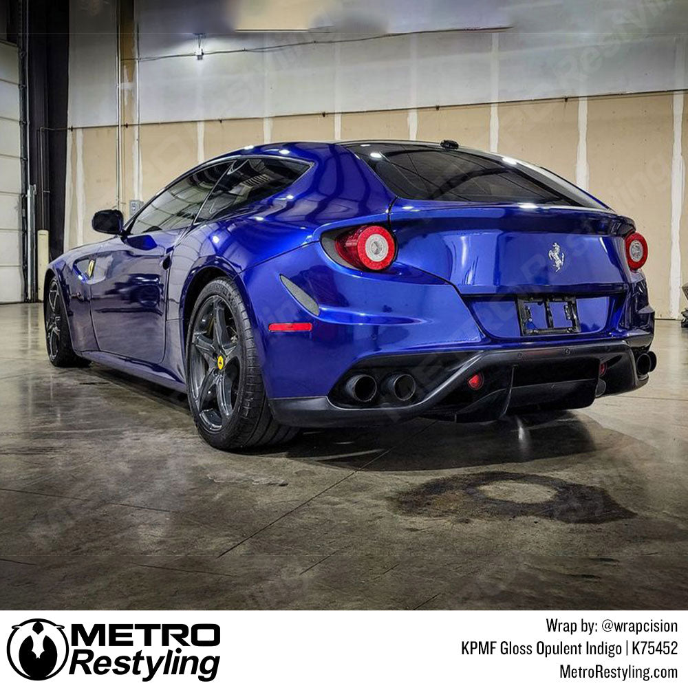 Gloss Opulent Indigo Vinyl Wrap