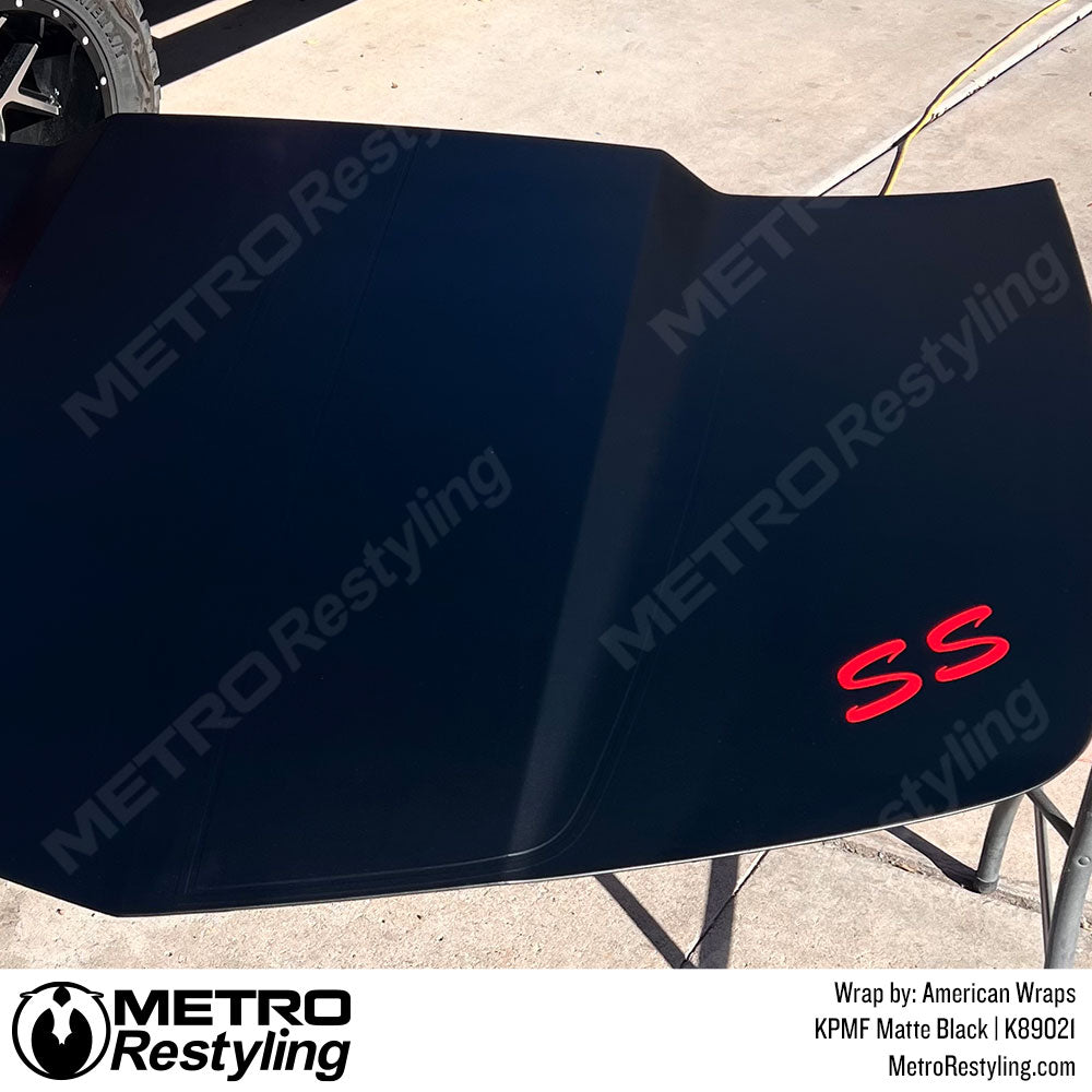 KPMF K89000 Matte Black Vinyl Wrap