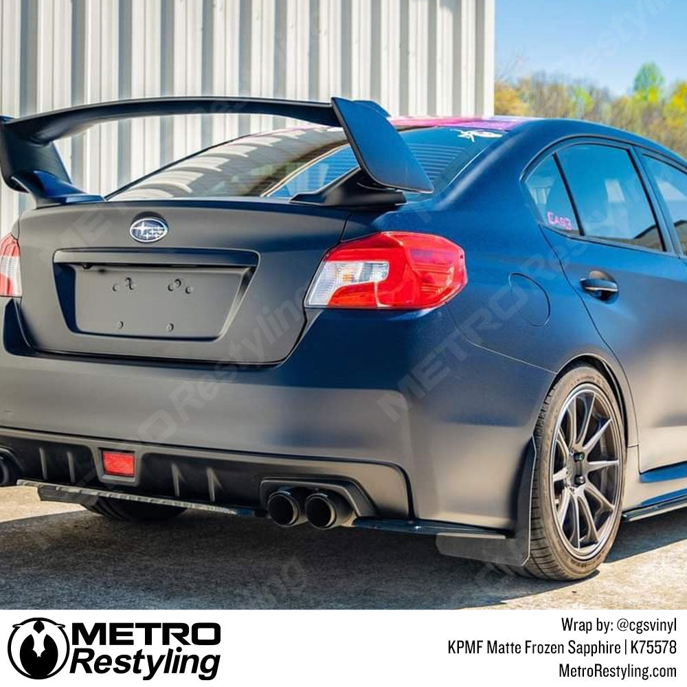 Matte Frozen Sapphire Subaru Vinyl