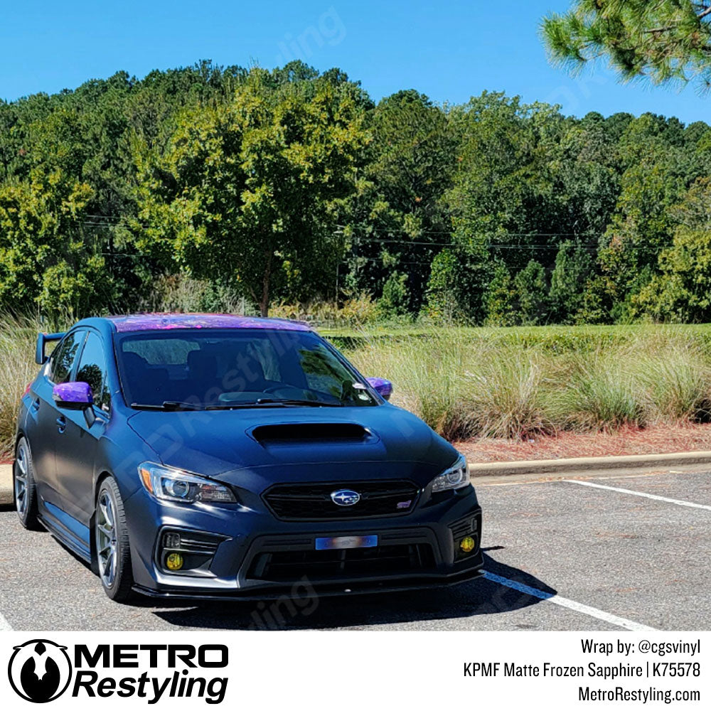 Subaru Matte Frozen Vinyl Wrap