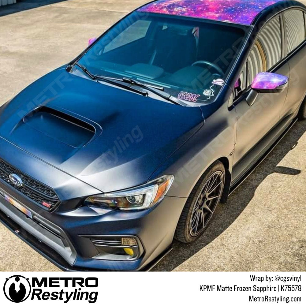 Frozen Sapphire Subaru Wrap