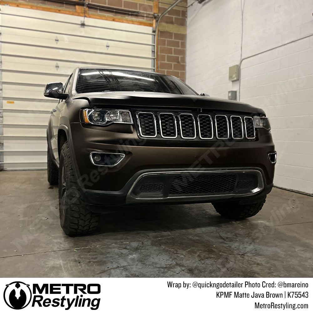 brown jeep cherokee wrap