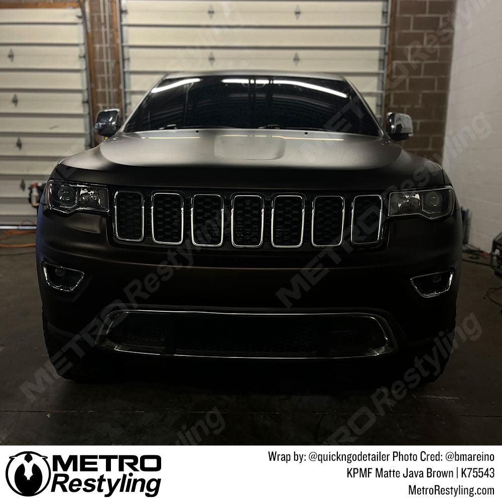 brown jeep vinyl wrap