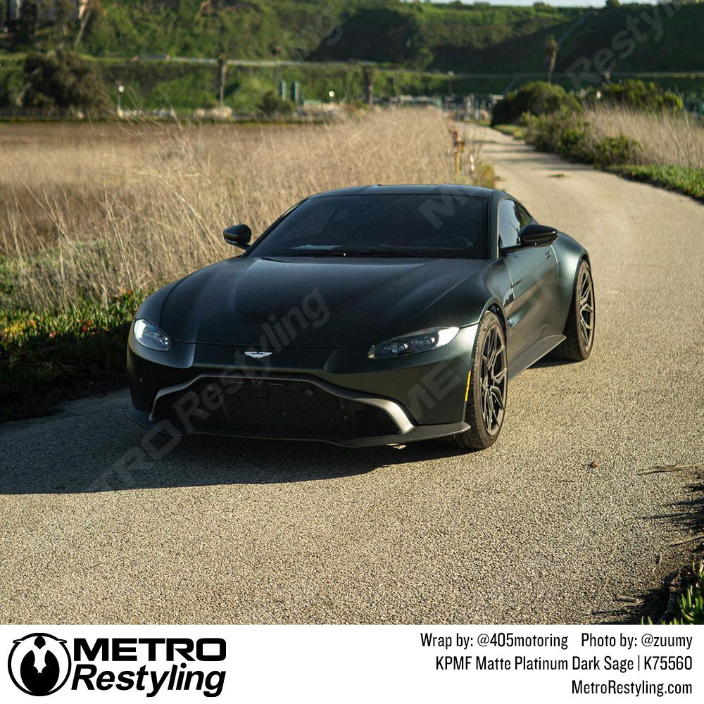 dark sage ashton martin wrap