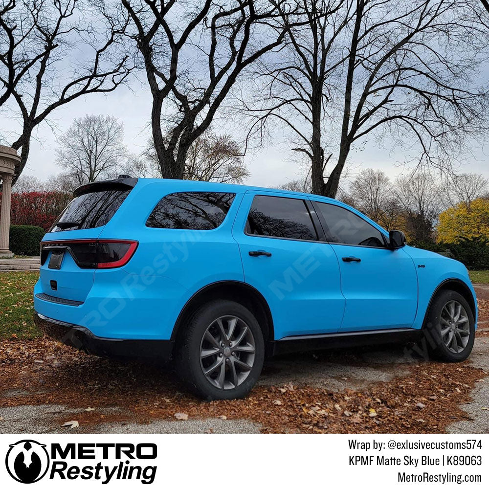 Matte Sky Blue Wrap