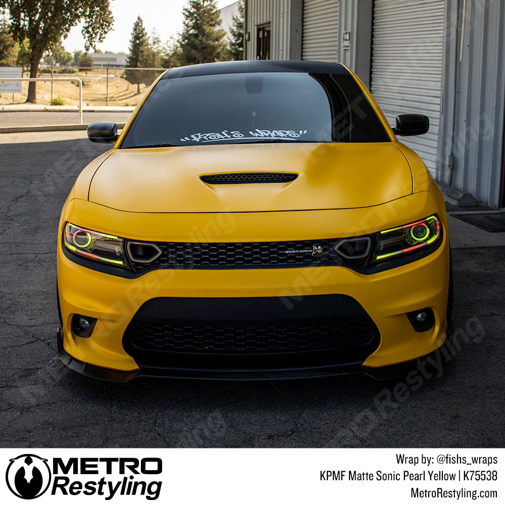 Dodge Yellow Wrap