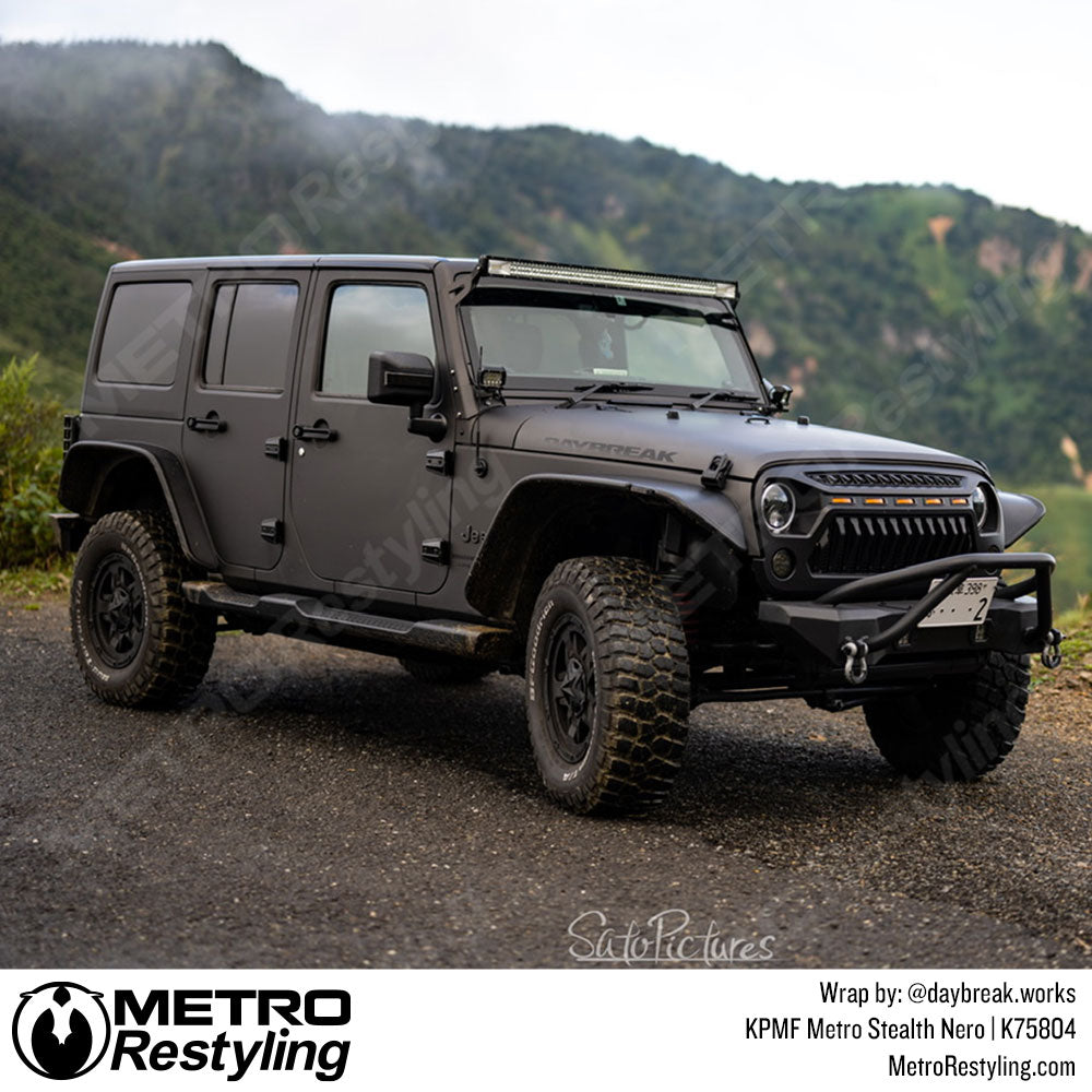Jeep Wrangler Nero Wrap