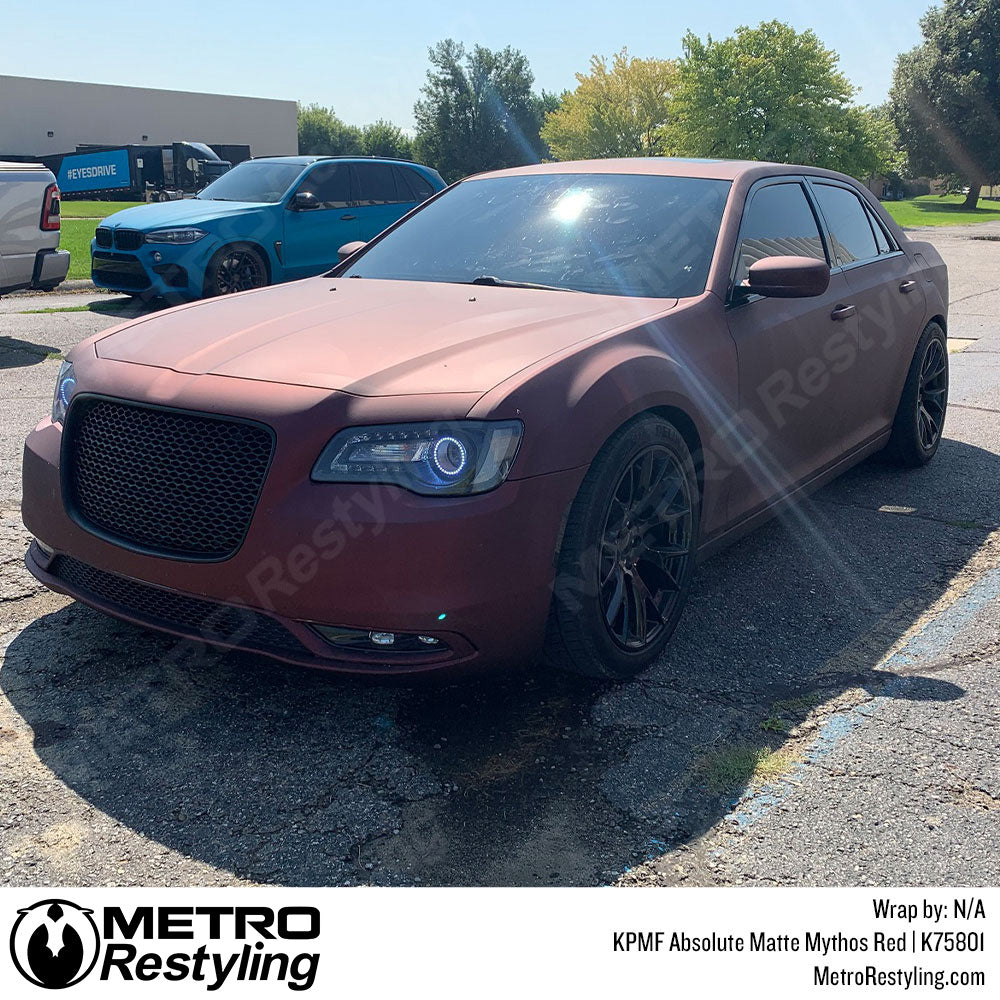 Absolute Matte Mythos Red Chrysler Vinyl