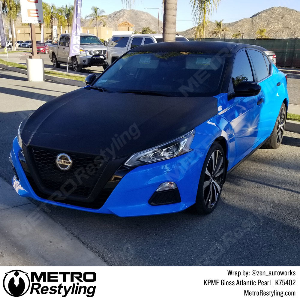 Gloss Atlantic Pearl Nissan Wrap