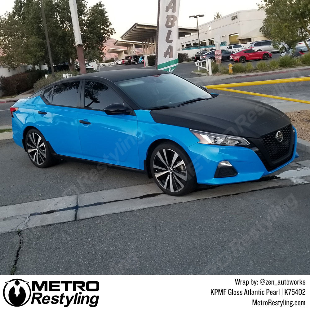 Gloss Atlantic Pearl Nissan Wrap