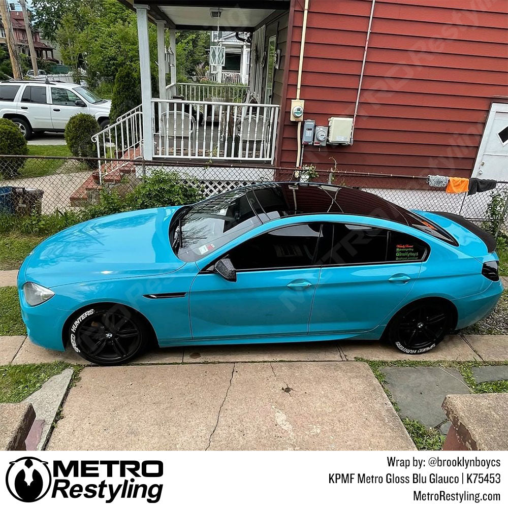 BMW Blue Vinyl