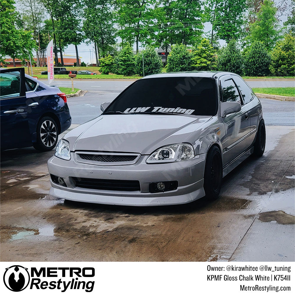 Honda Chalk White Wrap