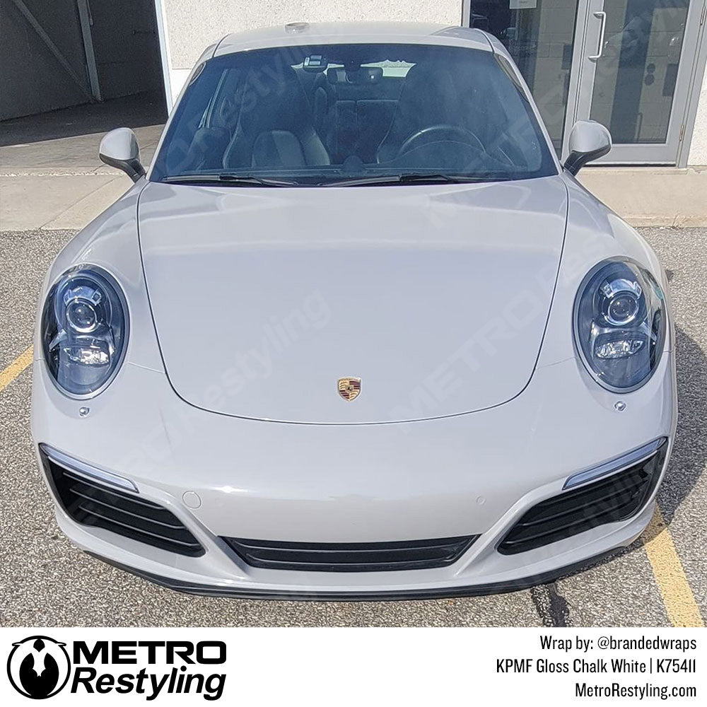 Gloss Chalk White Vinyl Wrap