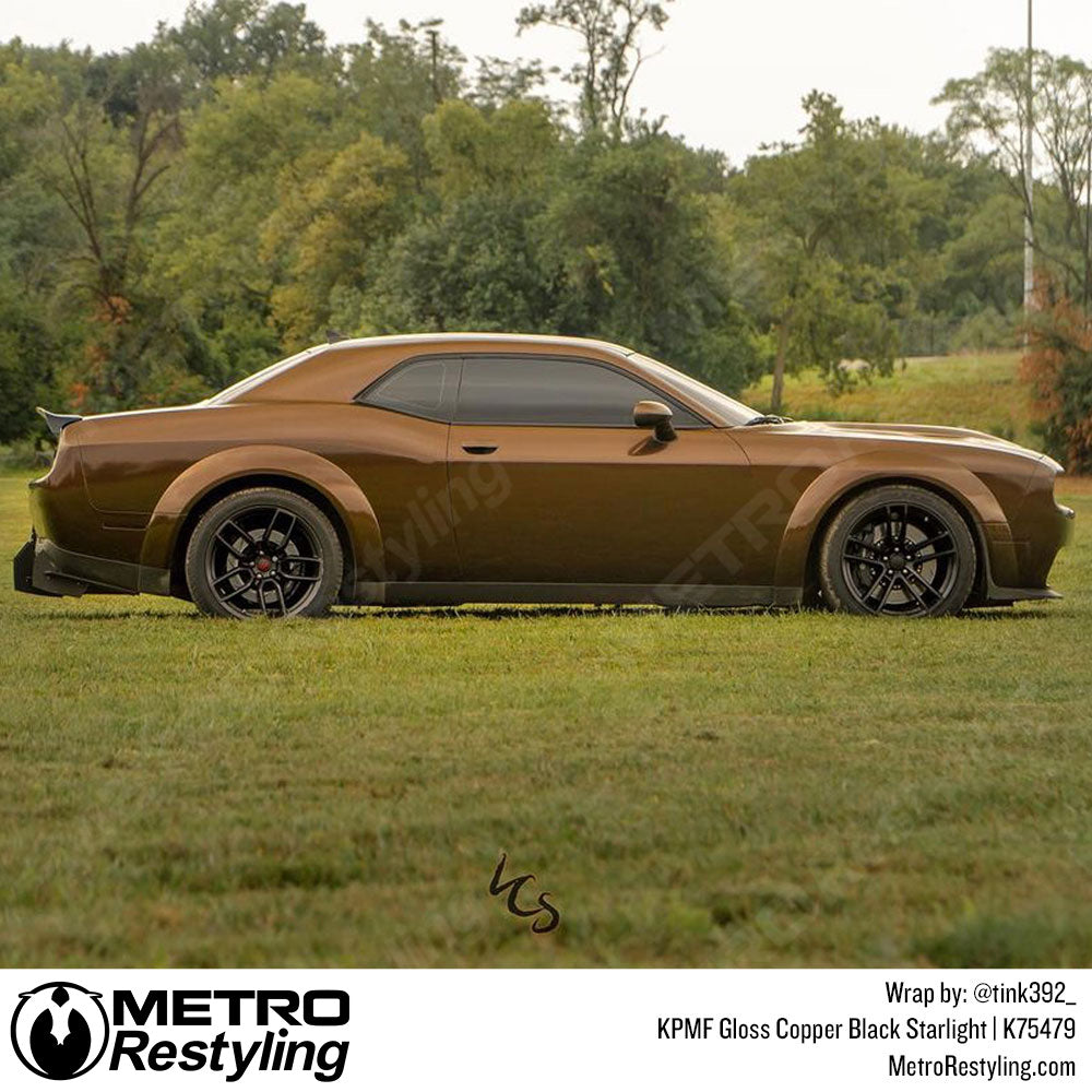 Gloss Copper Black Starlight Iridescent Dodge Wrap