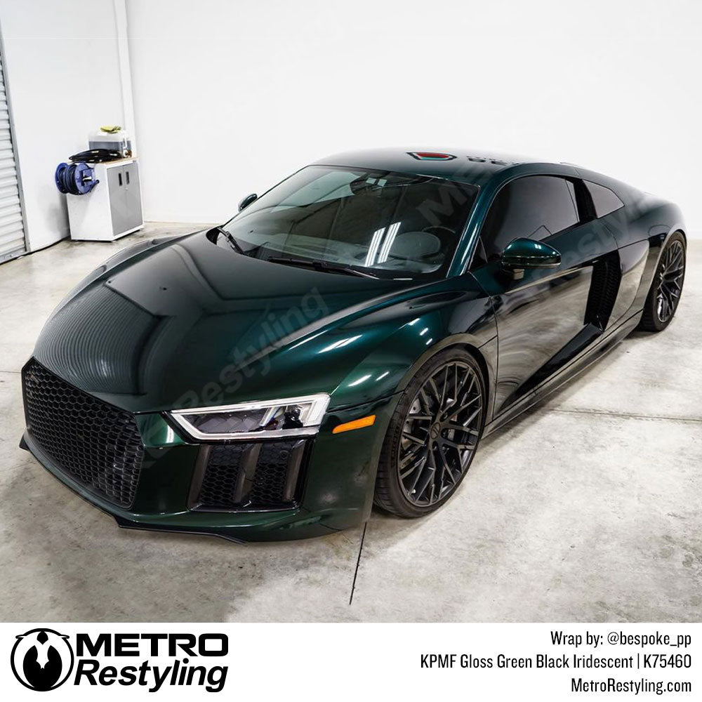 Gloss Green Black Wrap