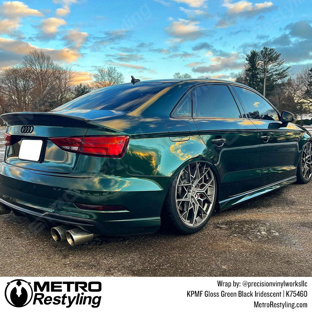 Green Black Iridescent Audi