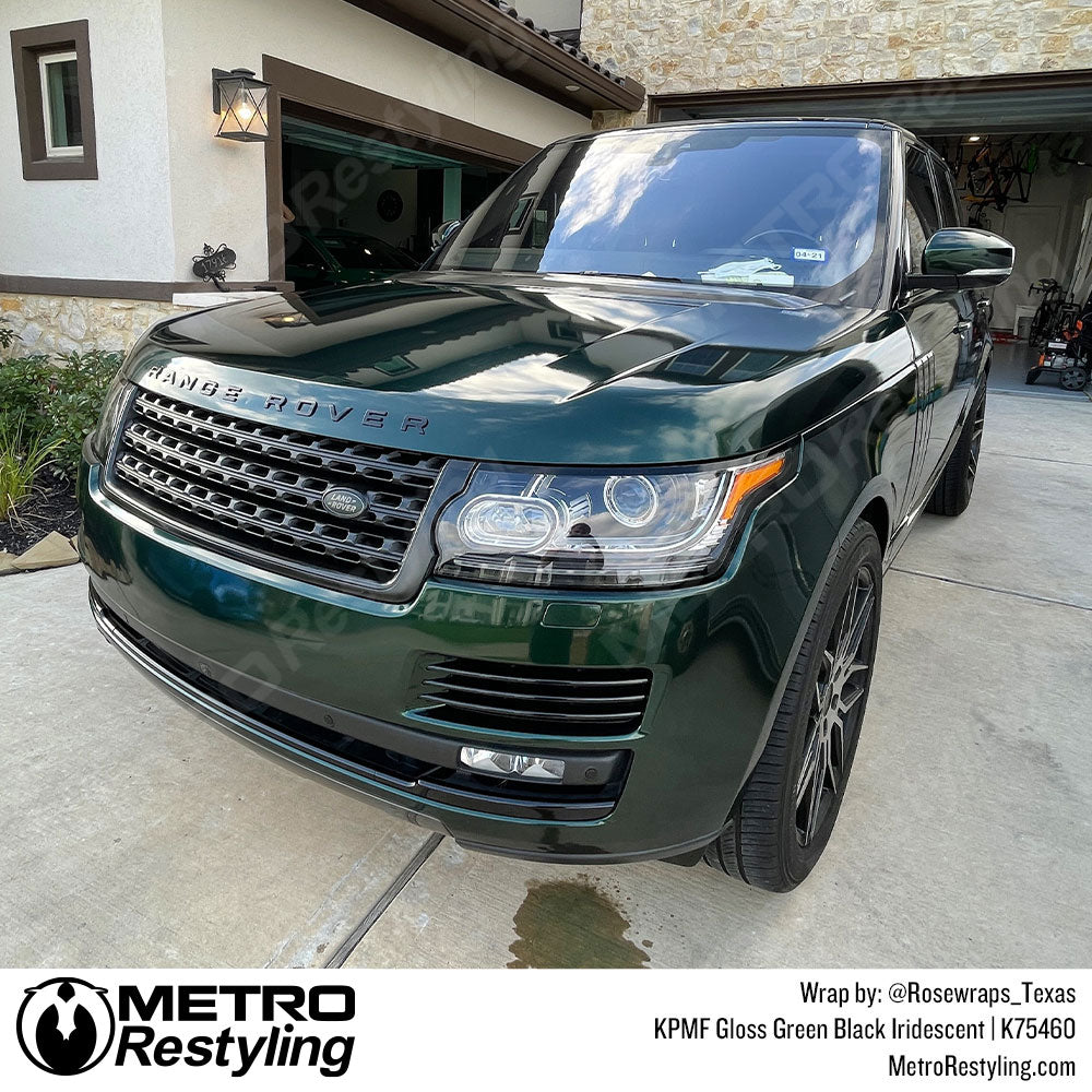 Range Rover Green Black Wrap