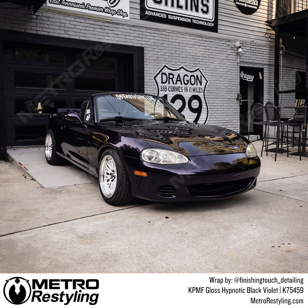 Mazda Hypnotic Black Violet Vinyl