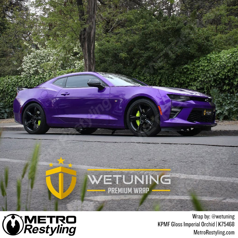 Glossy Chevy Purple Wrap
