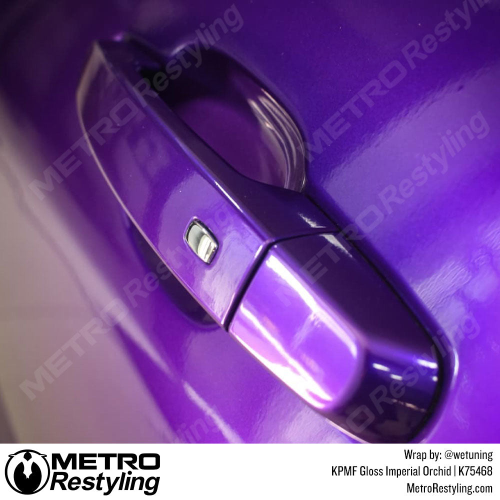 Glossy Purple Vinyl Wrap