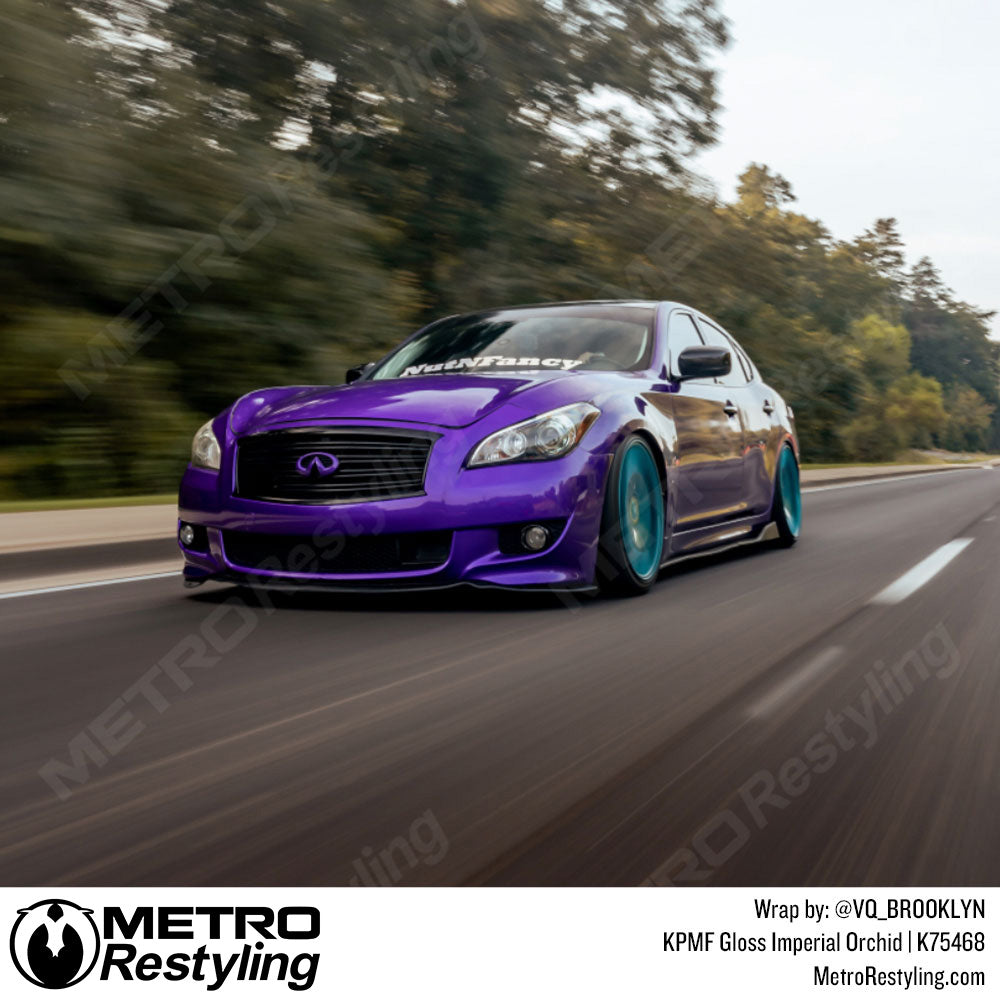 Glossy Purple Infiniti Wrap