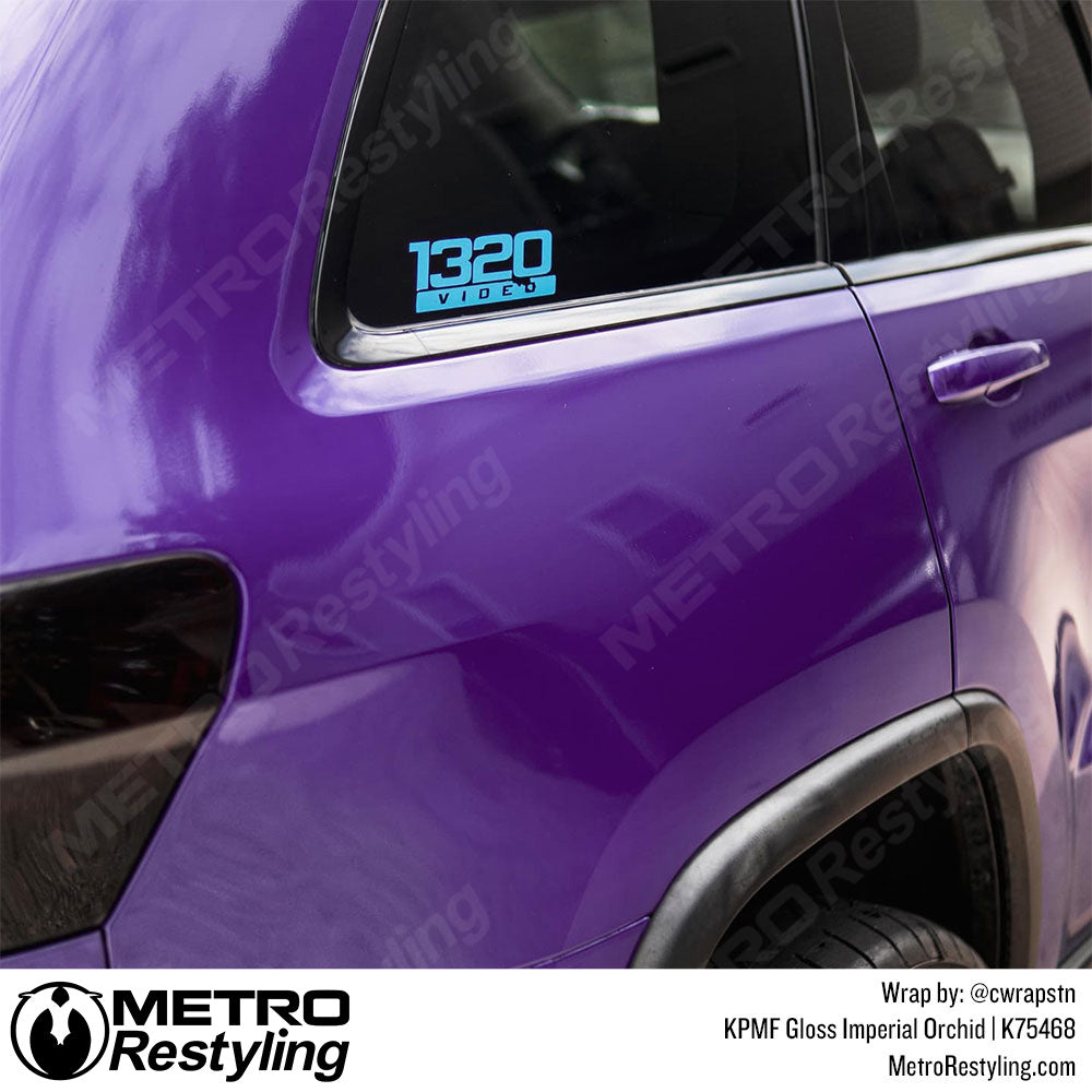 Purple Glossy Jeep Wrap