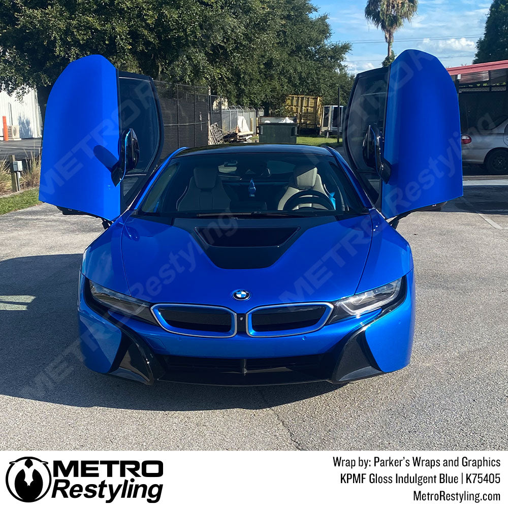 BMW Gloss Blue Wrap