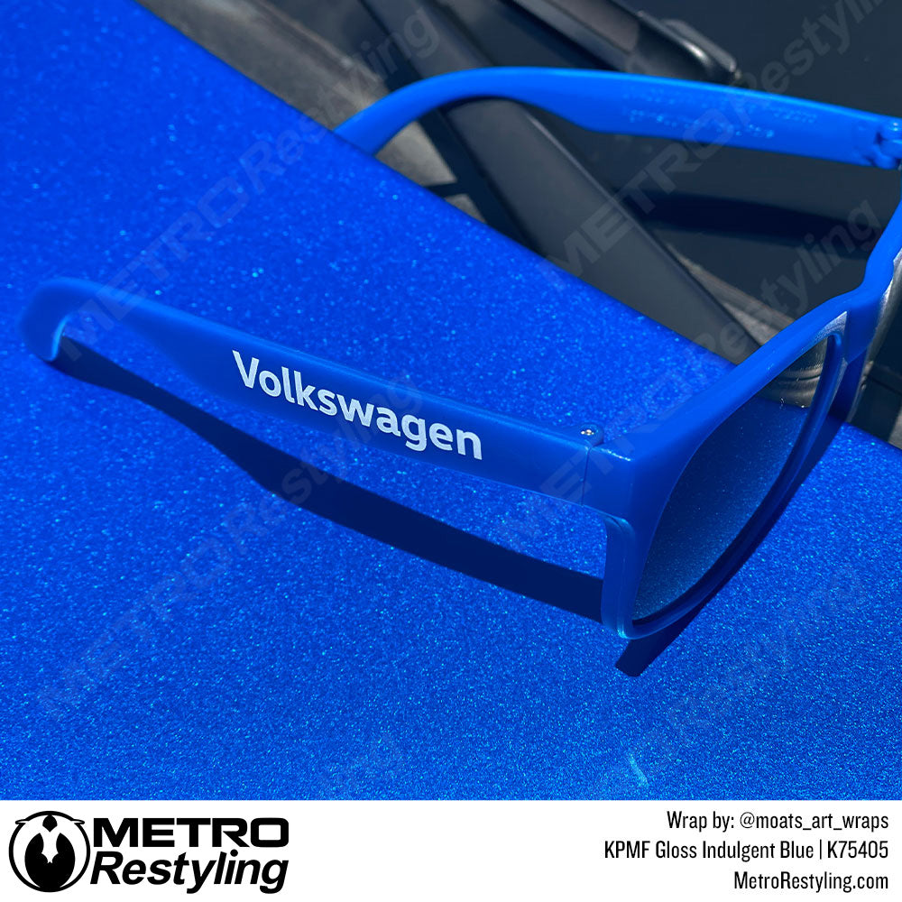 Gloss Indulgent Blue Volkswagen Wrap