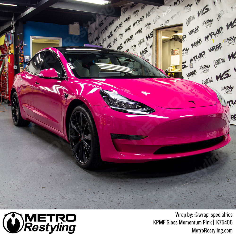Tesla Car Vinyl Wrap