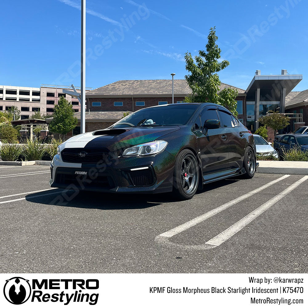 Black Starlight Iridescent Subaru Vinyl