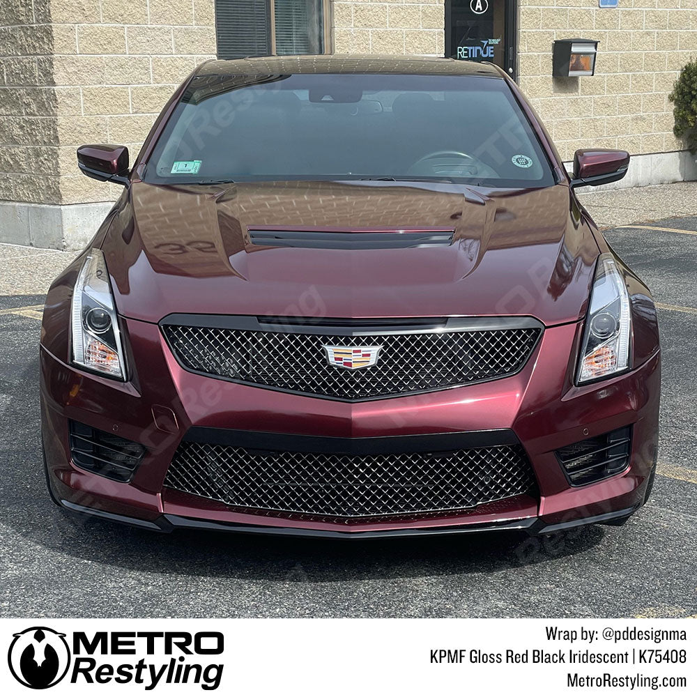 Gloss Red Black Wrap