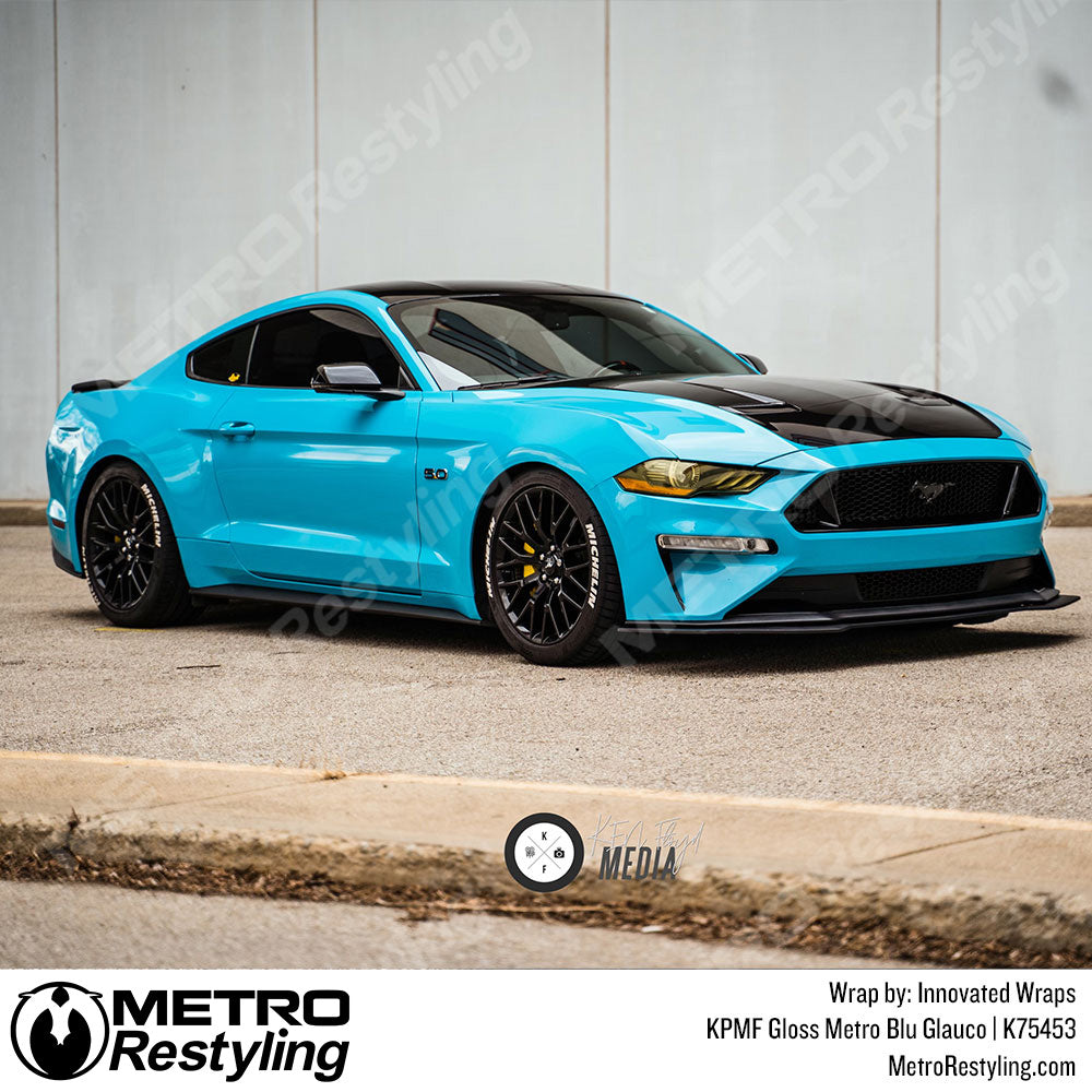 Metro Gloss Blue Glauco mustang