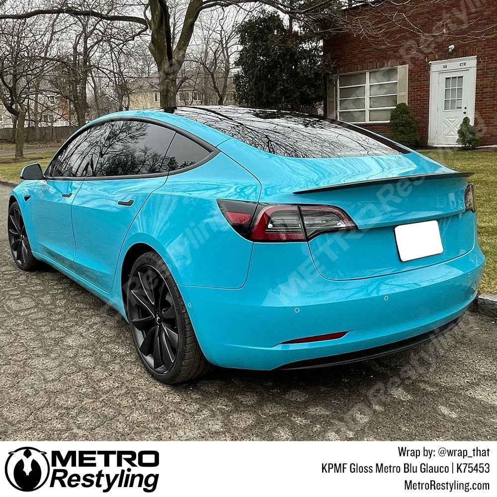 Metro Gloss Blue Glauco Tesla