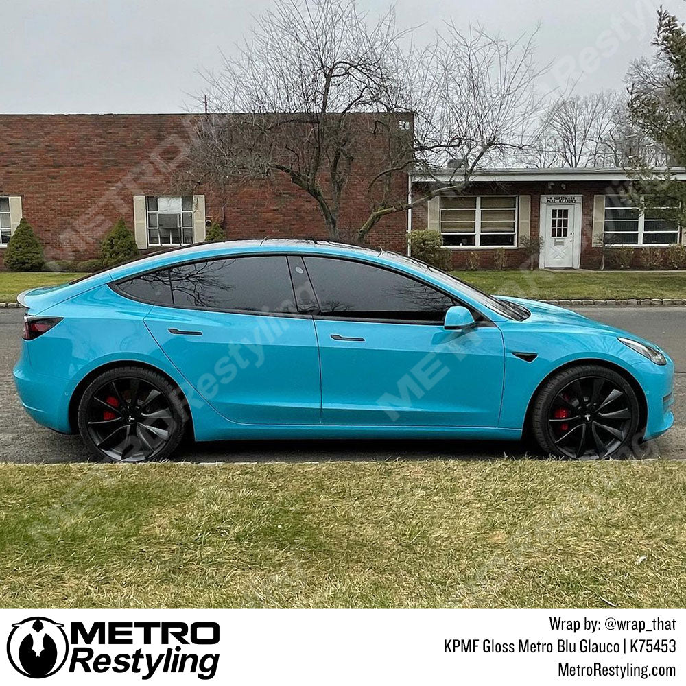 Metro Gloss Blue Glauco Tesla