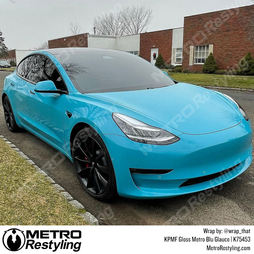 Metro Gloss Blue Glauco Tesla