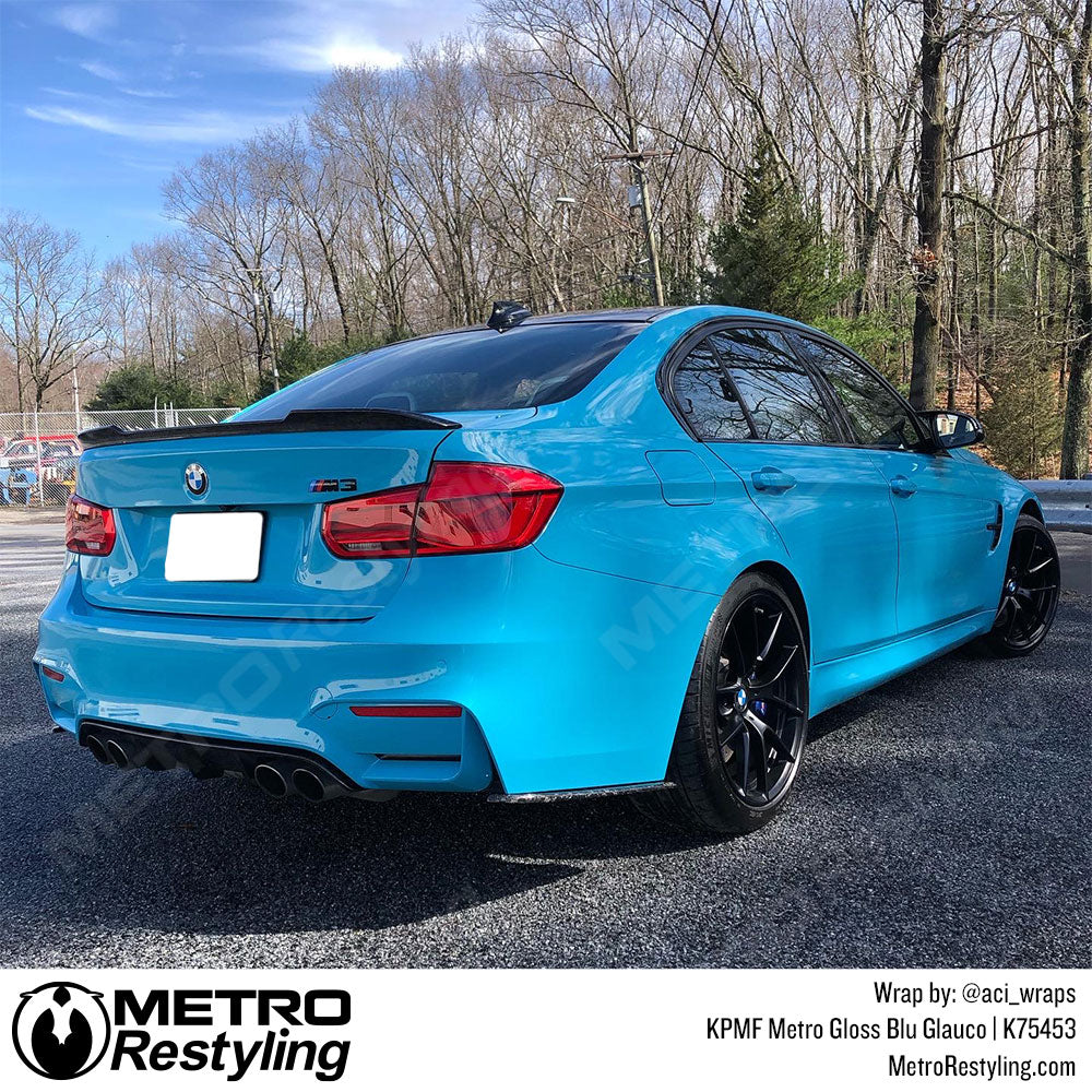 Gloss Blue BMW Vinyl