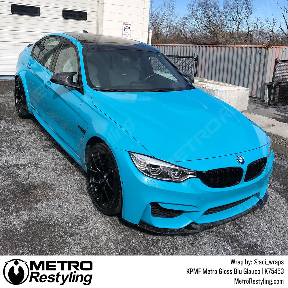 BMW Blue Vinyl