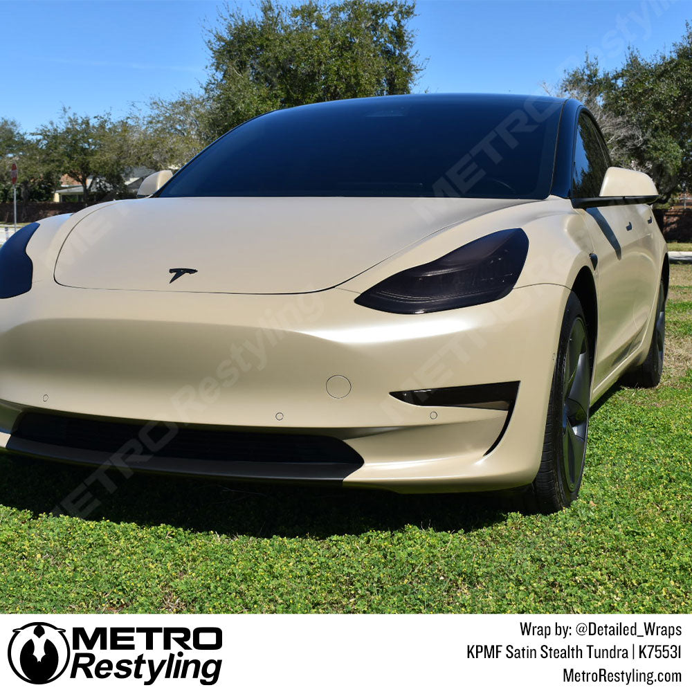 Tesla Satin Wrapped