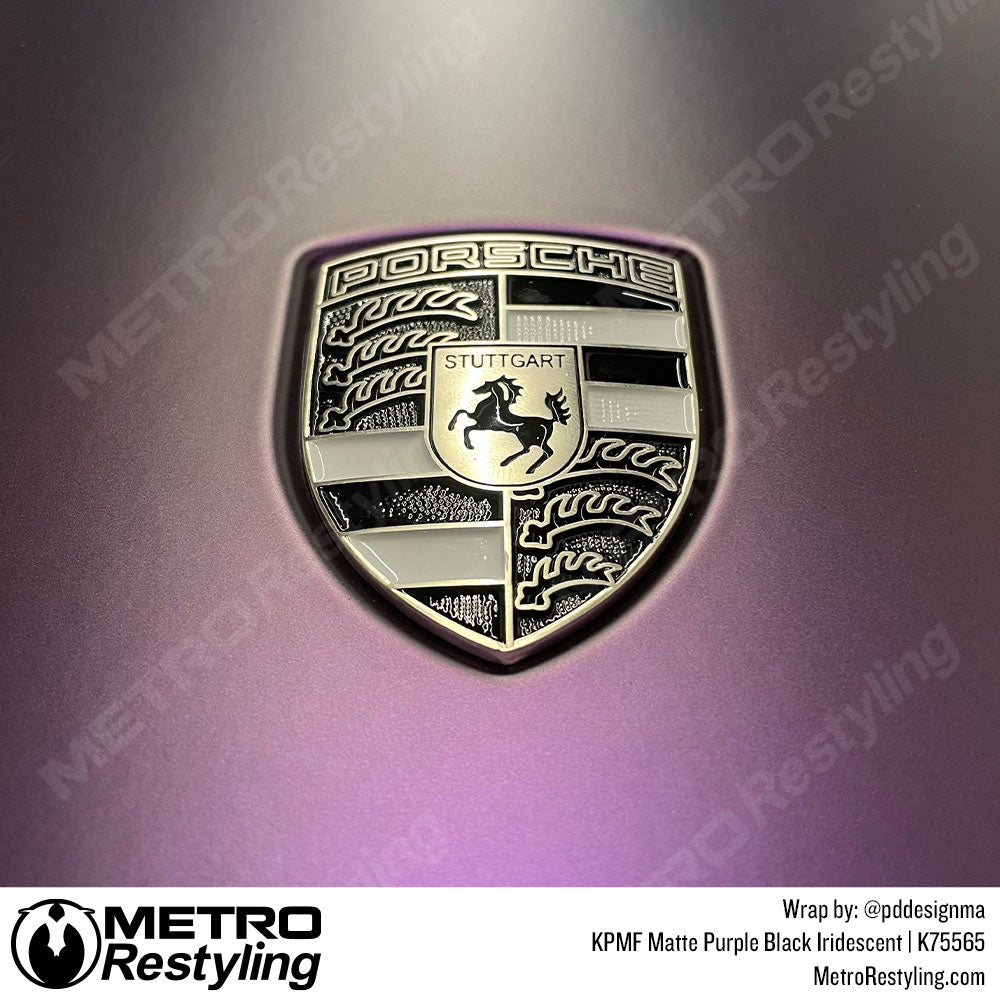 Porsche Purple Wrap