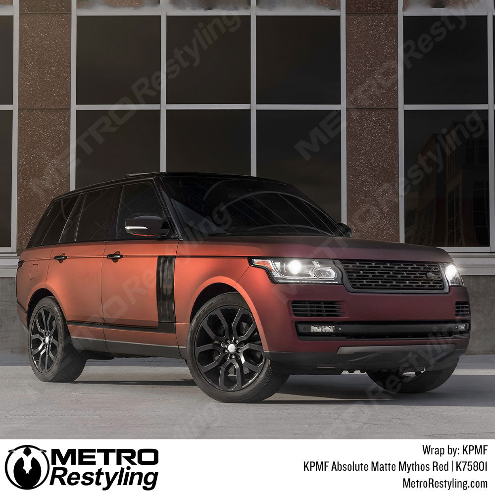 Absolute Matte Mythos Red Range Rover