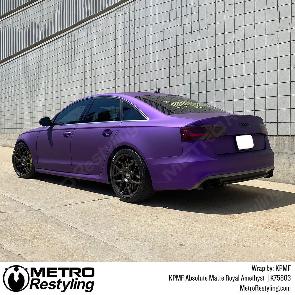 KPMF K75800 Absolute Matte Royal Amethyst Vinyl Wrap | K75803
