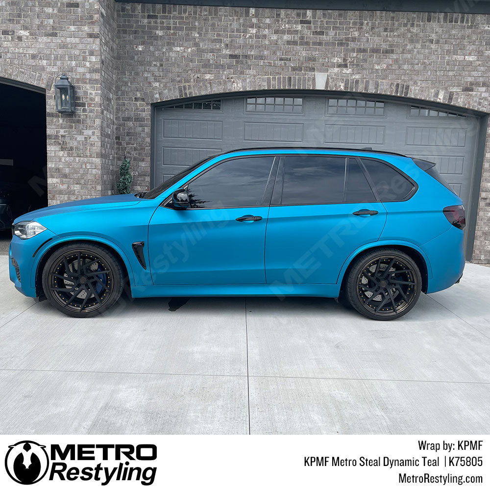 Metro Stealth Dynamic Teal BMW Side view