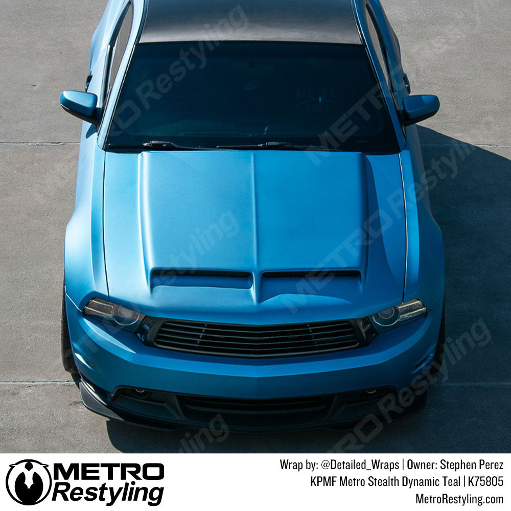 Ford Stealth Teal Vinyl Wrap