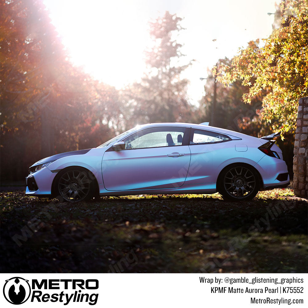 Matte Aurora Pearl Vinyl Wrap