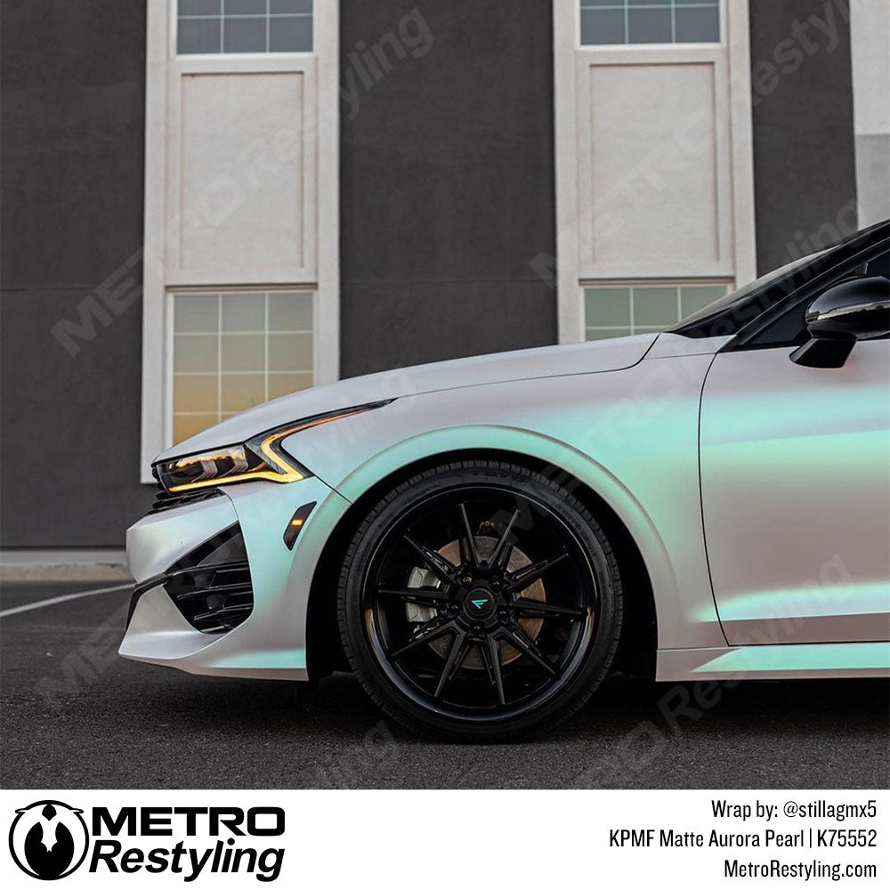 Matte Aurora Pearl Car Wrap