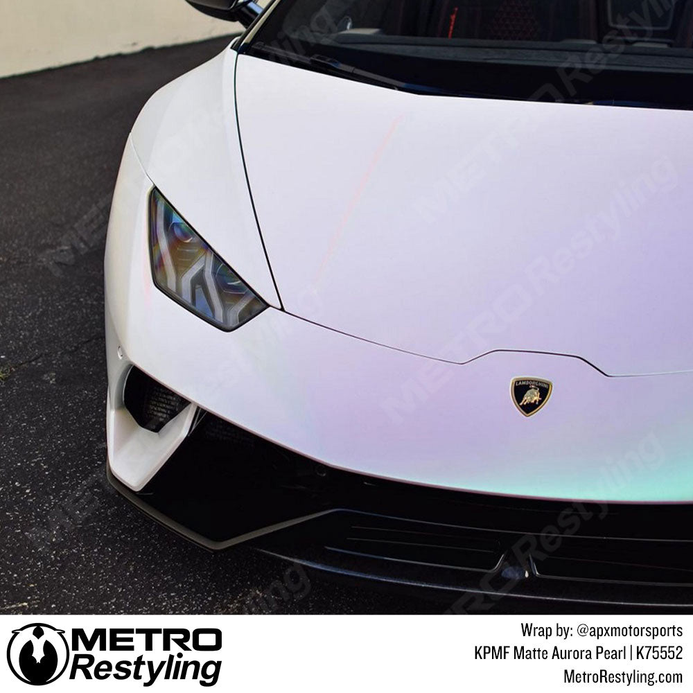 Matte Aurora Pearl Vinyl Lambo Wrap